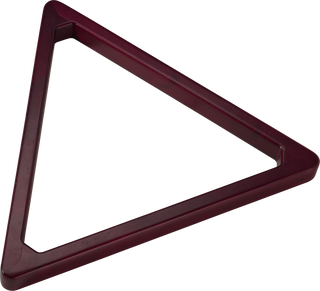 RK8H 8-Ball Heavy Duty Wooden Rack – Thick Durable Billiard Triangle