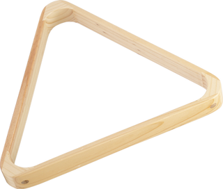 RK8W 8-ball Wood Triangle Rack