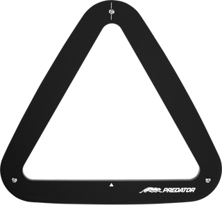 Predator Aerorack RKPRE Triangle Rack – 8, 9 & 10 Ball, Acrylic, Glare-Free Matte Finish