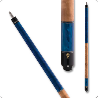 McDermott SL5 Select Cue – Pacific Blue Maple with i-Pro Slim Carbon Shaft