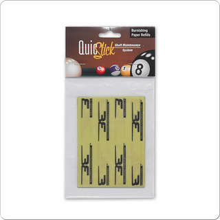 QuicSlick SPQSR – Shaft Maintenance System Refills for Cue Cleaning