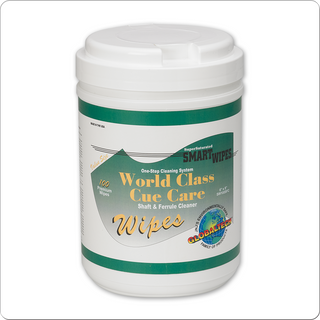 Smart Wipes SPSFC100 – 100-Count Shaft & Ferrule Cleaning Wipes