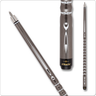 Stealth STH12 Pool Cue – Dooley Handle – 13mm Le Pro Tip – 5/16x18 Joint (XS Shaft & 18–21oz Options)