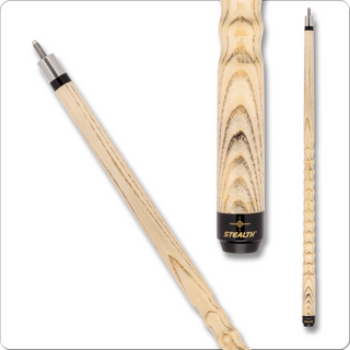 Stealth STH22 Ash Dooley Handle Cue – 13mm Le Pro Tip – 29" Hardrock Maple Shaft – 5/16x18 Joint