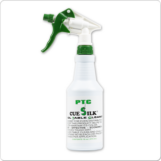 Cue Silk TPPTC Pool Table Cloth Cleaner – 16oz Spray for Deep Cleaning & Dirt Removal