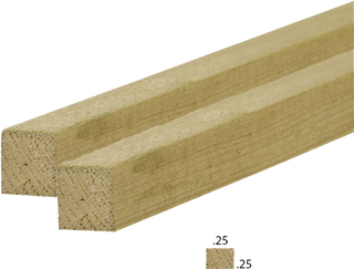 TPWFS Wooden Feather Strips – Set of 6 Wood Feather Strips for Pool Table Recovering