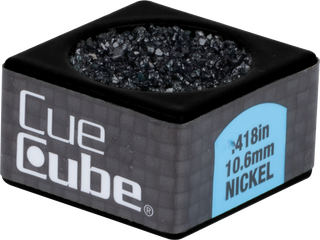 Cue Cube TTCCCOL1 Colors – Assorted Cue Tip Shaper & Scuffer Tools – Nickel Radius – Durable Metal Construction – Shapes & Scuffs Tips for Better Chalk Retention