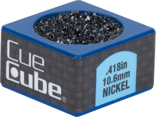 Cue Cube TTCCCOL1 Colors – Assorted Cue Tip Shaper & Scuffer Tools – Nickel Radius – Durable Metal Construction – Shapes & Scuffs Tips for Better Chalk Retention