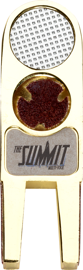 Summit TTSUM Multi-Tool – Cue Tip Scuffer, Shaper & Tapper with Nickel & Dime Radius – Multiple Colors
