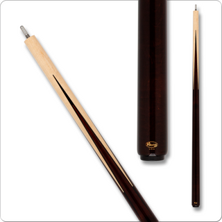 Viking VIK352 Cue – VIKORE Shaft, Tiger Everest Tip, Birdseye Maple with Coffee-Stained Inlays – 18oz to 21oz