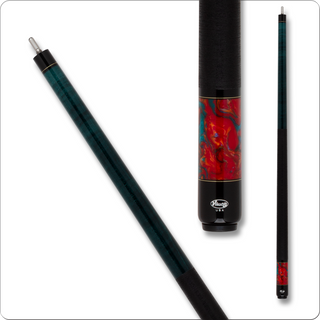 Viking VIKB0108 Bedlam Series Cue – 29" ViKORE Hard Rock Maple Shaft, Laminated Tiger Everest Tip, Quick-Release Joint