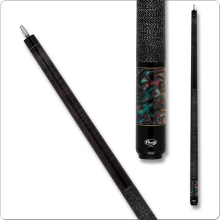 Viking VIKB0111 Bedlam Series Cue – 29" ViKORE Hard Rock Maple Shaft, Laminated Tiger Everest Tip, Quick-Release Joint