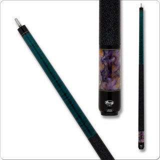 Viking VIKB0308 Bedlam Series Cue – 29" ViKORE Hard Rock Maple Shaft, Laminated Tiger Everest Tip, Quick-Release Joint