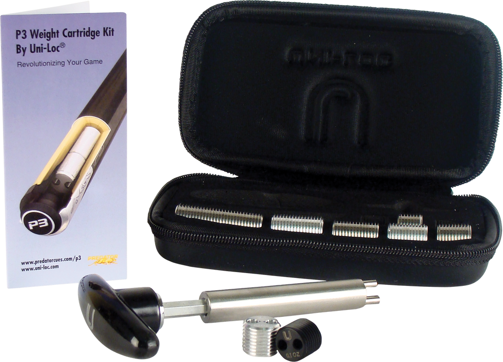 Predator WBP3KIT Weight Bolt Kit – Cue Balance Adjustment Set with Mul ...