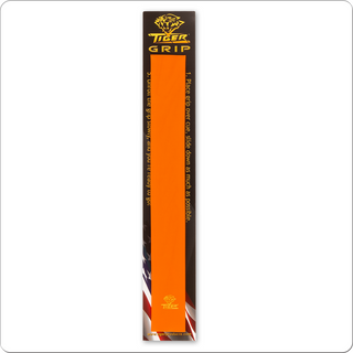 Tiger WRAPTIG Silicone Wrap – Premium Cue Grip Replacement | Non-Slip Silicone Wrap for Pool Cues | Includes Directions | Available in Black, Clear, Orange, Red, and White