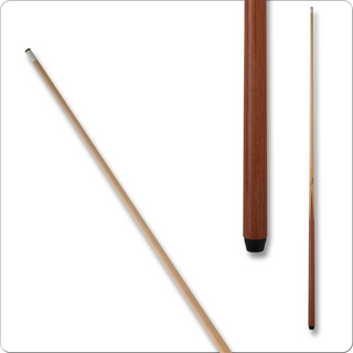 Yukon YUK01 One-Piece Cue – 13mm Boar Skin Tip, 1" Plastic Ferrule, Seasoned Maple, 18–21oz