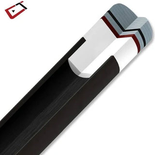 Cuetec CTCF3 Cynergy Cue Shaft – 10.5mm, 11.8mm, 12.5mm Tiger Sniper Tip – Carbon Composite – Multiple Joint Options
